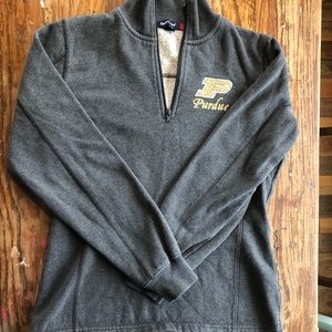 Purdue Sparkle 1/4 zip